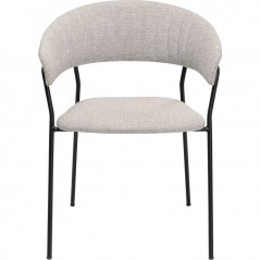 Chair with Armrest Belle Beige